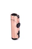Parmida 4 Torch Pürmüz Rose Gold Metal Puro Çakmağı