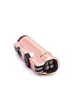 Parmida 4 Torch Pürmüz Rose Gold Metal Puro Çakmağı