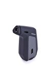 Parmida Tek Torch Pürmüz Mat Siyah Masa Tipi Puro Çakmağı