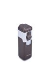 Parmida 4 Torch Pürmüz Gunmetal-Gümüş Metal Puro Çakmağı