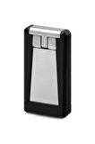 Colibri Stealth 1 Siyah-Gümüş Puro Çakmağı
