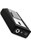 Colibri Stealth 1 Siyah-Gümüş Puro Çakmağı