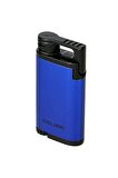 Colibri Belmont Tek Torch Pürmüz Mavi - Siyah Puro Çakmağı