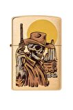Zippo Çakmak 48519-103458 204B Cowboy Skull Design