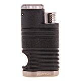 Parmida 4 Torch Pürmüz Siyah Puro Çakmağı