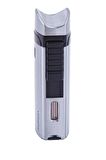 Parmida 3 Torch Pürmüz Gümüş Puro Çakmağı