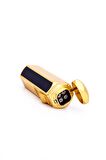 Parmida 4 Torch Pürmüz Gold-Siyah Metal Puro Çakmağı