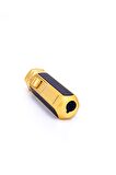 Parmida 4 Torch Pürmüz Gold-Siyah Metal Puro Çakmağı