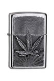 Zippo Çakmak Hemp Leaf Design 60000312