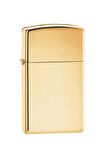Zippo Çakmak 1654B-000157 High Polish Brass Slim Brass WO/S B