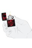 Zippo Çakmak 49775-093910 Red Skull Design