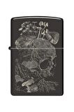 Zippo Çakmak 48590-103654 24756 Skull Mushroom Design