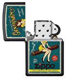 Zippo Çakmak Cigar Girl Design 218-080491