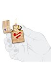 Zippo Çakmak 49303-083344 Heart and Sword Design