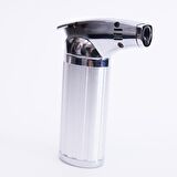 Parmida Tek Torch Gümüş Masa Tipi Puro Çakmağı