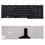 Toshiba Satellite L655-1J4, L655-1J6, L655-1J9, L655-1JC Uyumlu Klavye Tuş Takımı Seti Siyah Türkçe