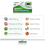 Medizane LookCare GlacoVIS Citicoline Gıda Takviyesi - 30 Kapsül