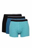 Regular Fit 3'lü Boxer