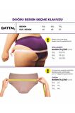 Kadın Büyük Beden Külot Battal Full Brief, Yüksek Bel (5XL, 6XL, 7XL) 5 Adet Ten Rengi 1 Pakette