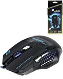 Azemax M6 Rgb Makro Pro Gaming Mouse 3200DPİ 6 Düğmeli Oyuncu Mouse