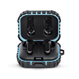 Wave Sounds Wave Breaker, ANC Aktif Gürültü Engelleyici, Darbelere Suya Toza Dayanıklı, iOS Android Uyumlu Bluetooth Kulaklık (Wave Sounds Türkiye Garantili)