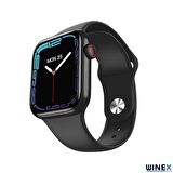 Winex P67 Max Android İos HarmonyOs Uyumlu Çift Kordonlu Akıllı Saat Siyah