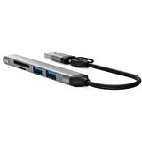 Winex 5in1 UsbA ve Type-C To UsbA 3.01, TF, SD Çoklayıcı Hub Adaptör