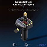 ScHitec C21 Fm Handsfree Bluetooth Modülatör Araç MP3 Player