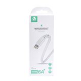 DVIP S01A 6A 67W Fast Charging UsbA to Lightning Data ve Hızlı Şarj Kablosu 1M Beyaz