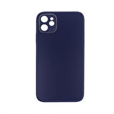 ScHitec Deluxe İphone 11 Mat Kılıf Lacivert