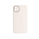 ScHitec Deluxe İphone 12 Mat Kılıf Beyaz