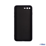 ScHitec Deluxe İphone 7 Plus Mat Kılıf Siyah