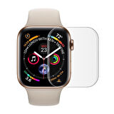 Apple Watch Series 4 40mm Ön Darbe Emici Ekran Koruyucu Nano Cam (4 Adet)