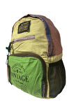 Kaliteli Tek Bölmeli Vintage Disayn Günlük Gezi Okul Sırt Çantası North Dakato Bag Brand 30x43cm