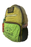 Kaliteli Tek Bölmeli Vintage Disayn Günlük Gezi Okul Sırt Çantası North Dakato Bag Brand 30x43cm