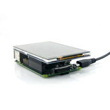 WaveShare 4 Inch Raspberry Pi Dokunmatik IPS LCD Ekran (Birincil Ekran)