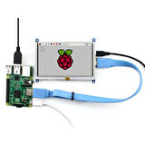 WaveShare 5 Inch HDMI Rezistif Dokunmatik LCD Ekran - 800x480 (B)