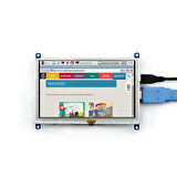 WaveShare 5 Inch HDMI Rezistif Dokunmatik LCD Ekran - 800x480 (B)