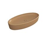 Bocchi Vessel Elips Çanak Lavabo 85 cm Mat Kaşmir