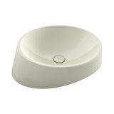 Bocchi Venezia 56 cm Çanak Lavabo Parlak Bisküvi