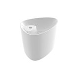 Bocchi Etna Tezgah Üstü Monoblok Lavabo 58 cm Batarya Banklı Parlak Beyaz
