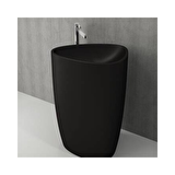 Bocchi Etna 58 cm Monoblok Lavabo Mat Siyah