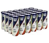 Wilson Roland Garros Clay Court 3'lü Koli Tenis Topu WRT125000