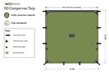 DD Campervan Tarp - Araç Yanı Portatif Tente