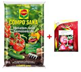 Compo Domates Toprağı + Domates Tohumu