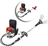 Kawasaki TJ53E Motorlu Baseh Flap Taraklı Zeytin Hasat Makinası