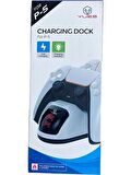 Yues Ps5 Dualsense Şarj Istasyonu Playstation 5 Uyumlu Charging Station Göstergeli