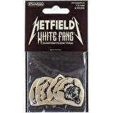 Jim Dunlop PH122P100 James Hetfield Whitefang 6'lı Paket Pena (1.00 mm)