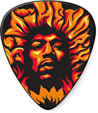 Jim Dunlop JHP14HV Hendrix Gitar Penası Voodoo Fire 6'lı Paket 
