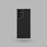 Samsung S22 Ultra Uyumlu Şeffaf Ultra Ince Telefon Kılıfı